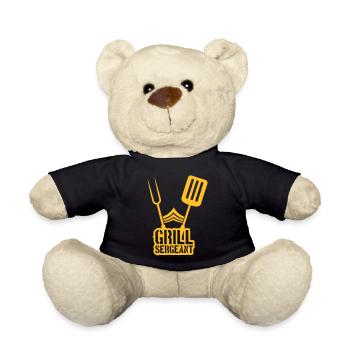 Grill Sergeant Grillparty Barbecue - Teddy - Schwarz - Vorne