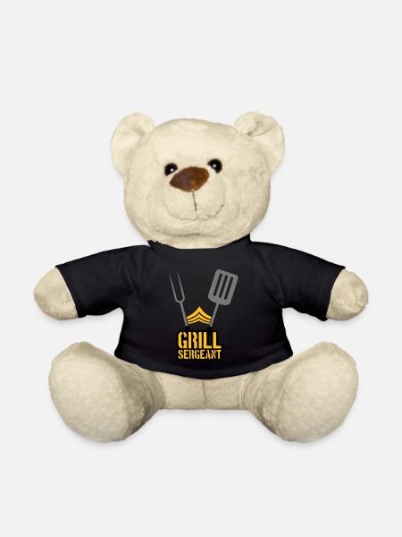 Grillparty Grill Sergeant Barbecue - Teddy - Schwarz