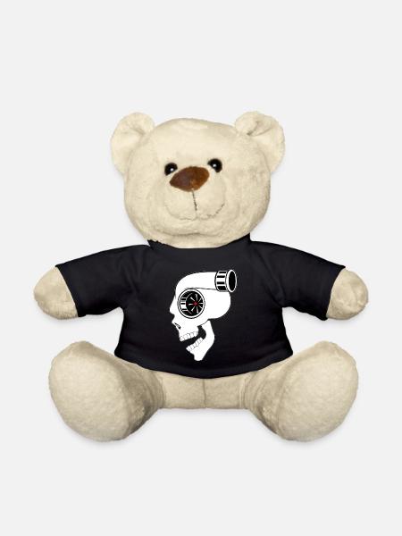 Skull Turbo - Teddy Bear - black