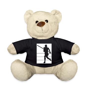 Athletics - Teddy Bear - black - Front