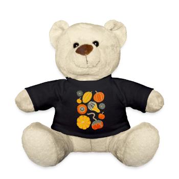Saison des citrouilles - Nounours - noir - Devant