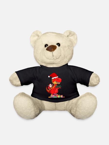 pere noel dinosaure - Nounours - noir