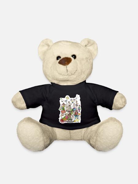 Diversity Klemmkleil Cover 2022 - Teddy Bear - black