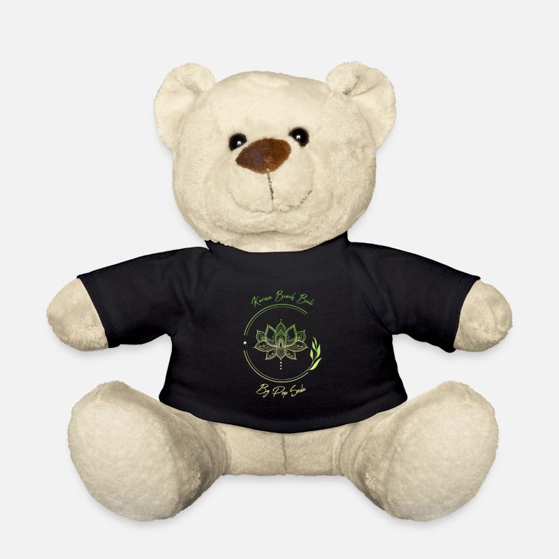 Lotusblume Karma Beach lindgrün - Teddy - Schwarz