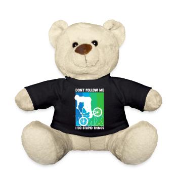 BMX Fahrrad BMX Zubehör - Teddy - Schwarz - Vorne