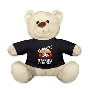 Le rallye m’appelle - Nounours - noir - Devant