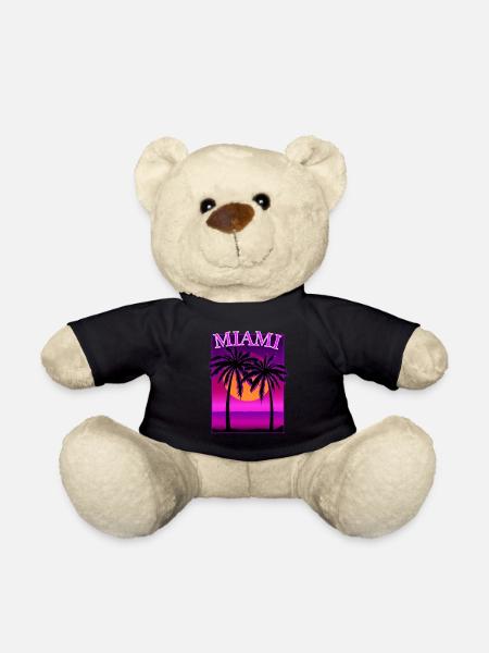 Miami plamen beach - Teddy - Schwarz