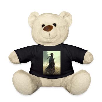 Samurai II - Teddy Bear - black - Front