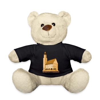 Freudenstadt Town Hall Black Forest Baden-Württemberg - Teddy Bear - black - Front