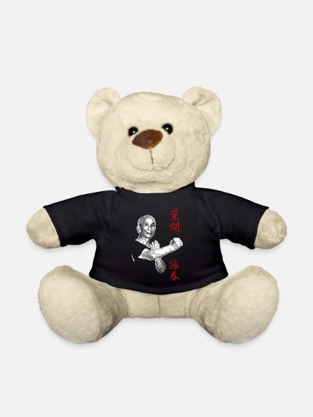 Yip Man Wing Chun Halfhair Design - Nounours - noir