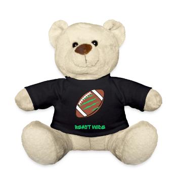 Football - Teddy - Schwarz - Vorne