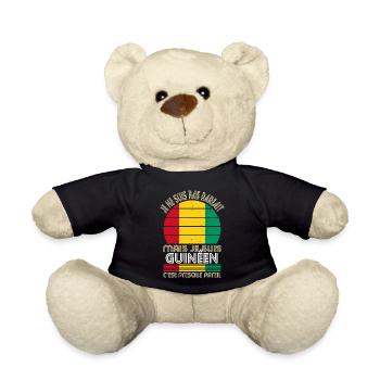 Je ne suis pas parfait mais je suis Guinéen - Nounours - noir - Devant