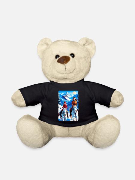 personalized design mother's gift - Teddy Bear - black