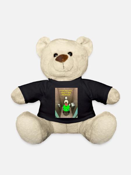 Ich kann dich sehen. Das ist das Problem. - Teddy - Schwarz