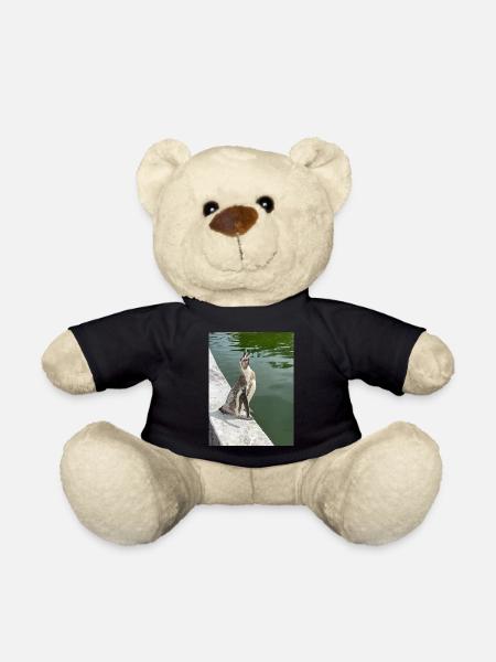 Pinguin - Teddy - Schwarz