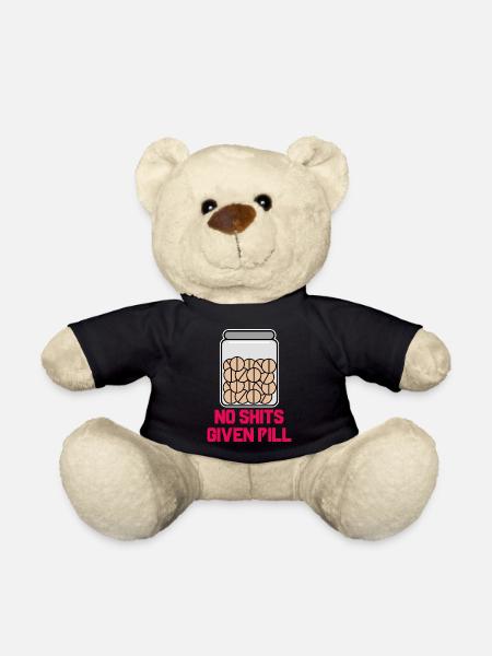 Egal Statement Haltung Ist Mir Wurscht - Teddy - Schwarz