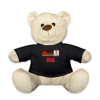 DDR - Teddy - Schwarz - Vorne