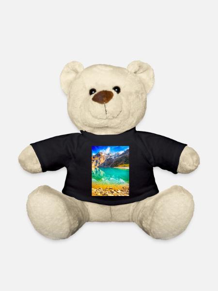 MOUNTAIN PARADISE - Teddy Bear - black