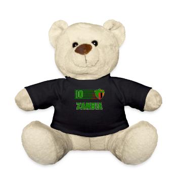 Zambia - Teddy Bear - black - Front
