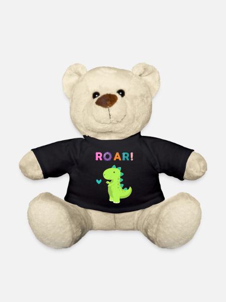 Roar - Sweet Dino! - Teddy Bear - black