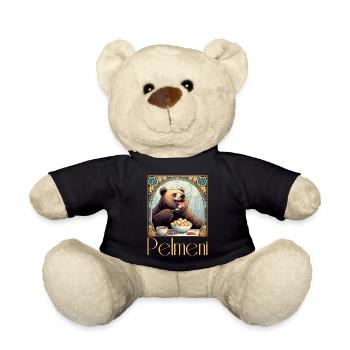 Ours Pelmeni Cadeau Russe - Nounours - noir - Devant