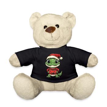 Noël de l’alligator - Nounours - noir - Devant