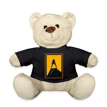 Attention! Grimpeur - Nounours - noir - Devant