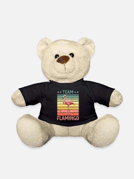 Flamingo - Teddy - Schwarz