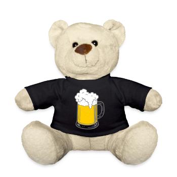 Bier - Teddy - Schwarz - Vorne