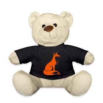 Renard - Nounours - noir - Devant