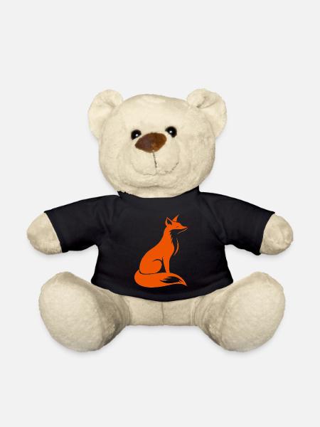 Fuchs - Teddy - Schwarz