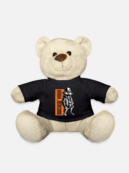 Duckin High – Street Style Duck Design - Teddy - Schwarz