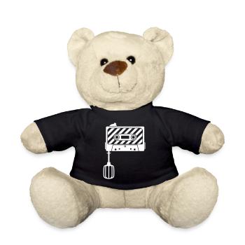 Mixtape vs. Mixer – Retro DJ Music Cassette  - Teddy - Schwarz - Vorne