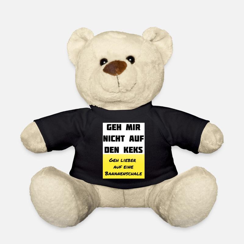 Geht Mir Nicht Auf Den Keks – Banane Style - Teddy - Schwarz