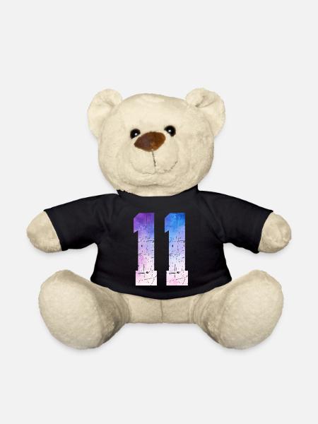 Ausgabe 11 – 11. Jubiläumsgeschenk - Teddy - Schwarz