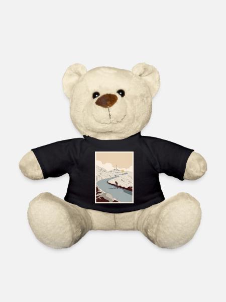 The Climb — Cycling Memory - Teddy Bear - black