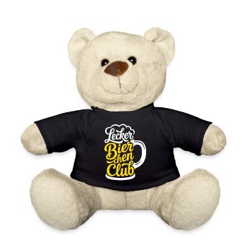 Lecker Bierchen Club - Teddy - Schwarz - Vorne