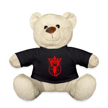 Königlicher Skorpion in der Krone - Teddy - Schwarz - Vorne