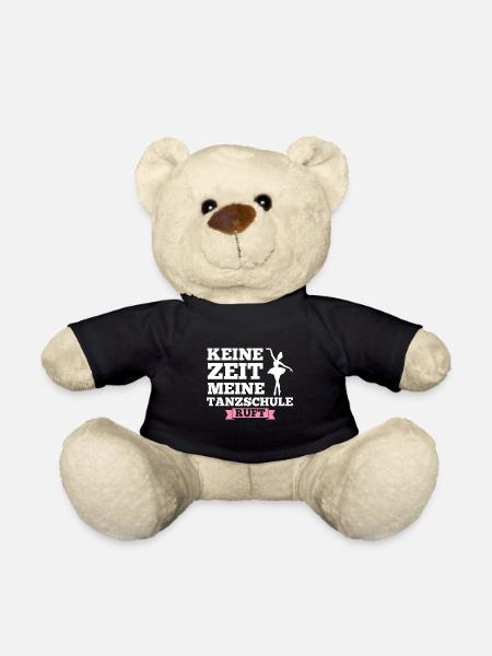 Ballerina Mädchen Balletttanz Geschenk - Teddy - Schwarz