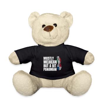 Anime & Ramen Anime Ramen Geschenk - Teddy - Schwarz - Vorne