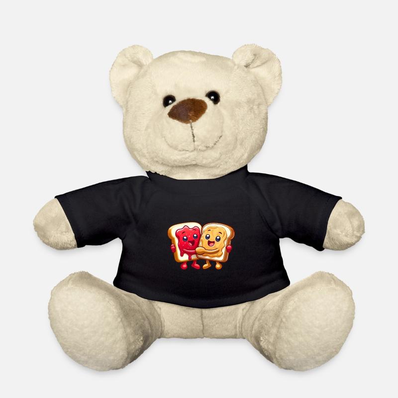 Toast & Marmelade: PBJ-Freundschaft - Teddy - Schwarz
