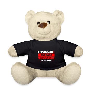 Schorle Pfälzer Pälzer Geschenk - Teddy - Schwarz - Vorne