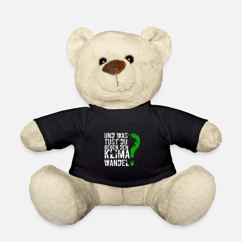Klimawandel - Teddy - Schwarz