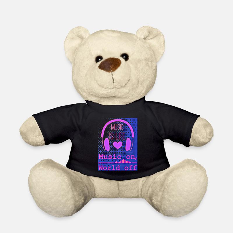 Musik - Teddy - Schwarz