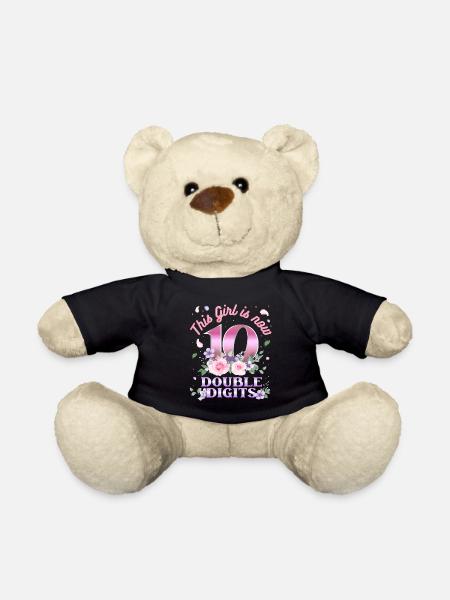 Dieses Mädchen Ist Jetzt 10 Zweistellig 10. - Teddy - Schwarz