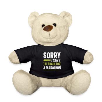 Tut mir leid, ich kann nicht, ich werde - Teddy - Schwarz - Vorne