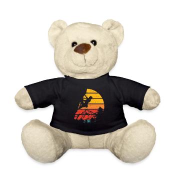 Wall Climbing Rock Climbing - Teddy Bear - black - Front