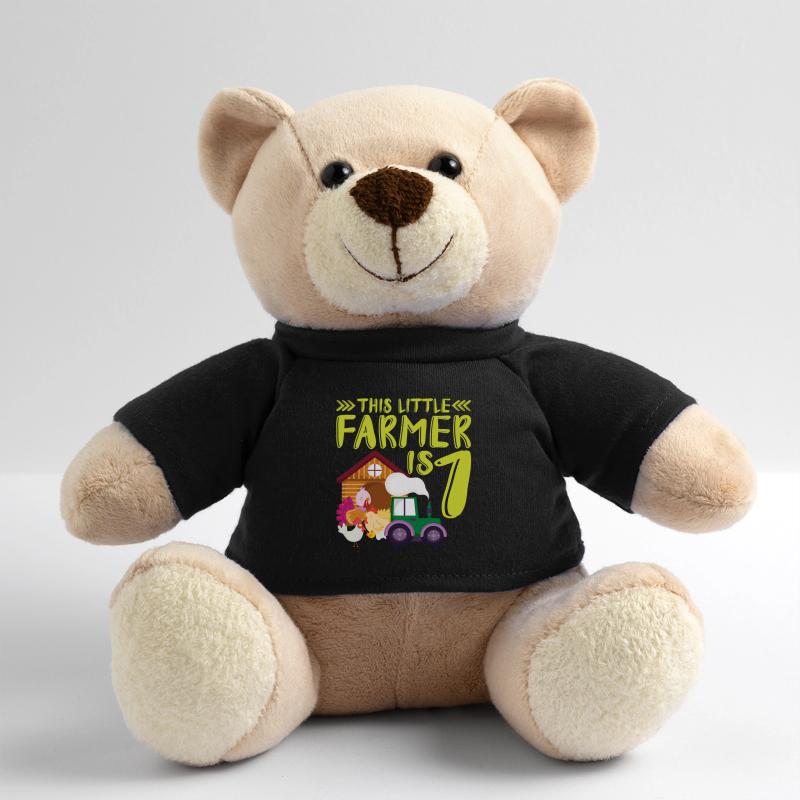 This small farmer is 1 farm thematic Teddy Bear