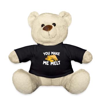 Du Bringst Mich Zum Schmelzen | Backen Tshirt | - Teddy - Schwarz - Vorne