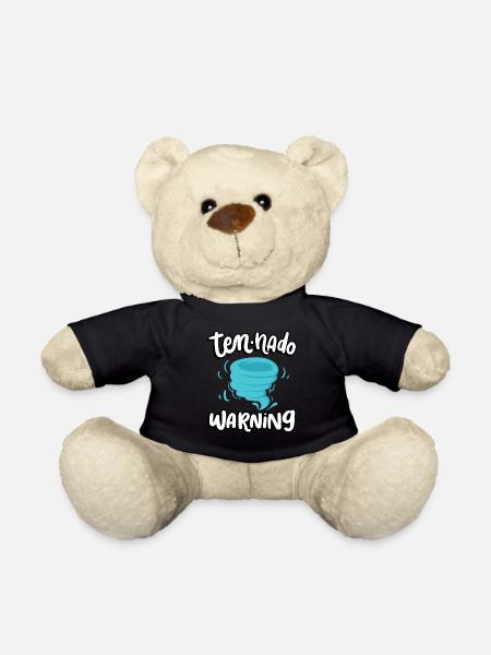 Ten-nado Warnung 10. Geburtstag | Tornado - Teddy - Schwarz